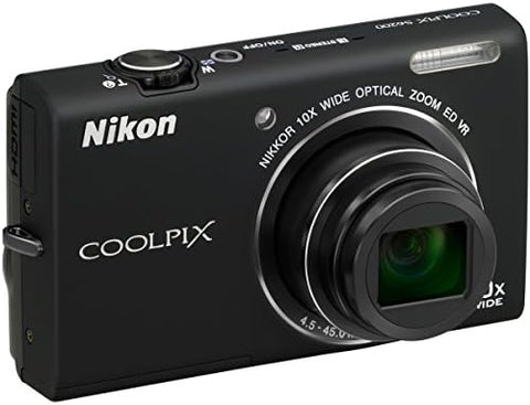 Nikon-Coolpix S6200 Digitale Compact Camera - Zwart (In doos) Tweedehands