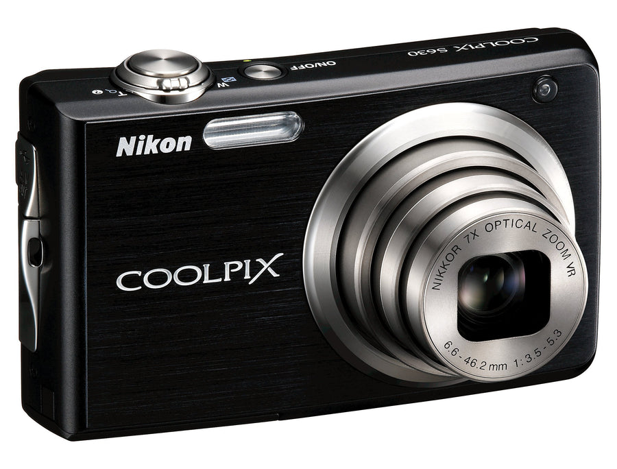 Nikon-Coolpix S630 Digitale Compact Camera - Zwart (In doos) Tweedehands