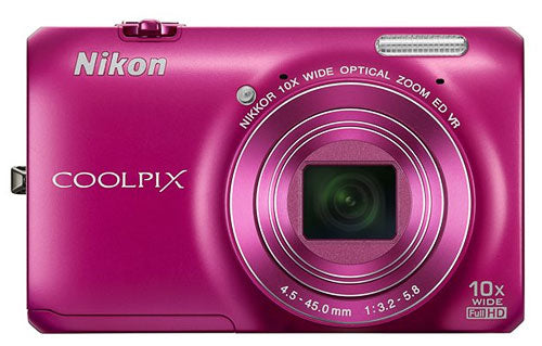 Nikon-Coolpix S6300 Digitale Compact Camera - Roze (In doos) Tweedehands