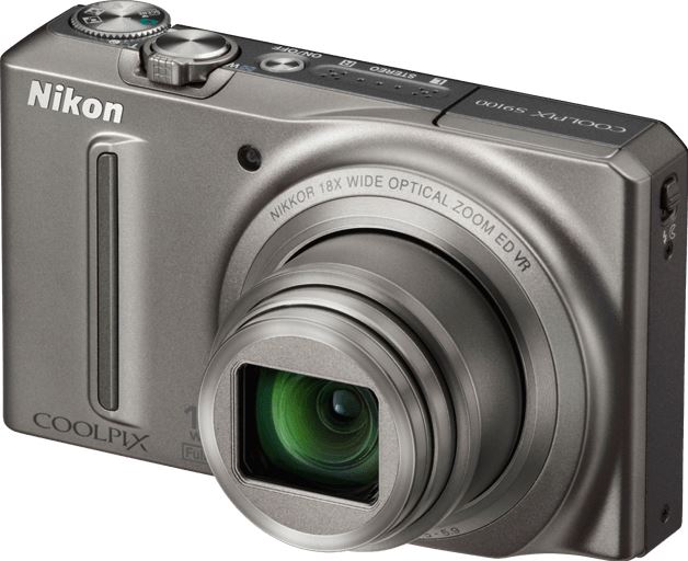 Nikon Coolpix S9100 Digitale Compact Camera - Zilver | Reway