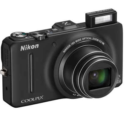 Nikon-Coolpix S9300 Digitale Compact Camera - Zwart Tweedehands
