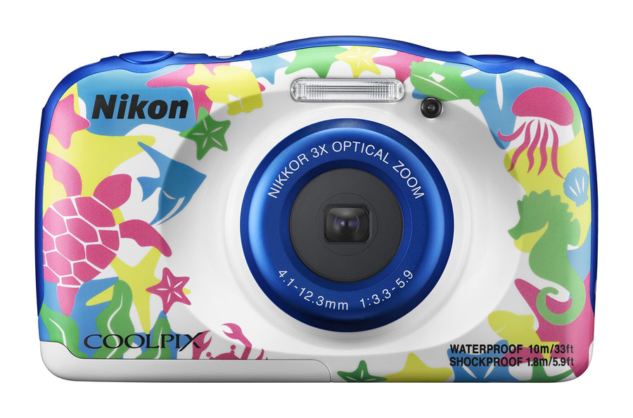 Nikon-Coolpix W100 Waterdichte Digitale Compact Camera - Marine Edition Tweedehands