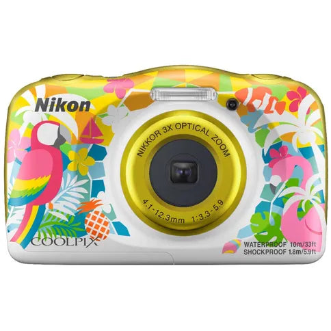 Nikon-Coolpix W150 Waterdichte Digitale Compact Camera - Resort/Geel (In doos)-tweedehands