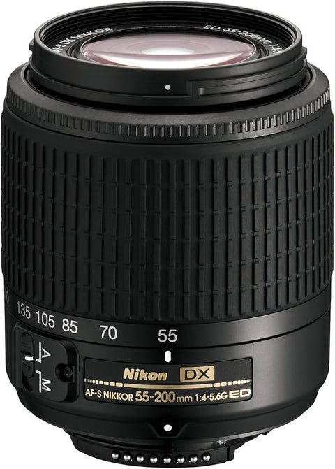 Nikon-DX AF-S Nikkor 55-200mm f4-5.6G ED Lens Tweedehands