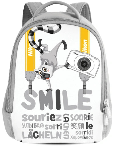 Nikon-Kinder Rugtas - Wit Tweedehands