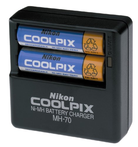 Nikon-MH-70 Acculader / Accu Lader voor EN-EL2 (Incl. Stroomkabel) Tweedehands