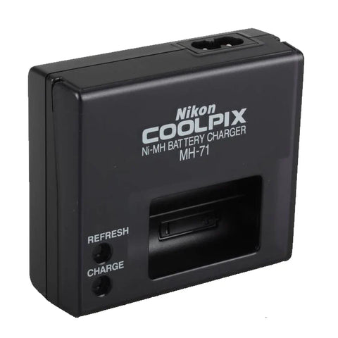Nikon-MH-71 Acculader / Accu Lader (Incl. Stroomkabel) Tweedehands