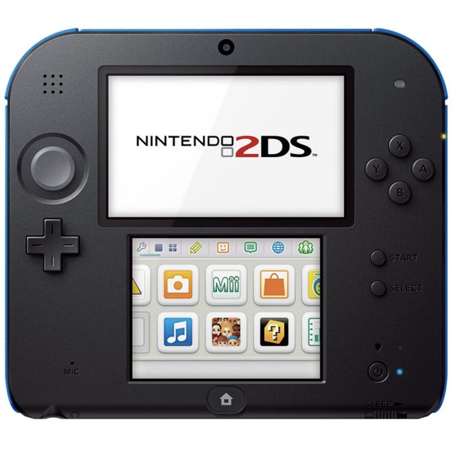 Nintendo-2DS Console - Blauw/Zwart Tweedehands