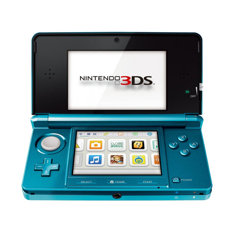 Nintendo-3DS Console - Blauw / Aqua Blue Tweedehands