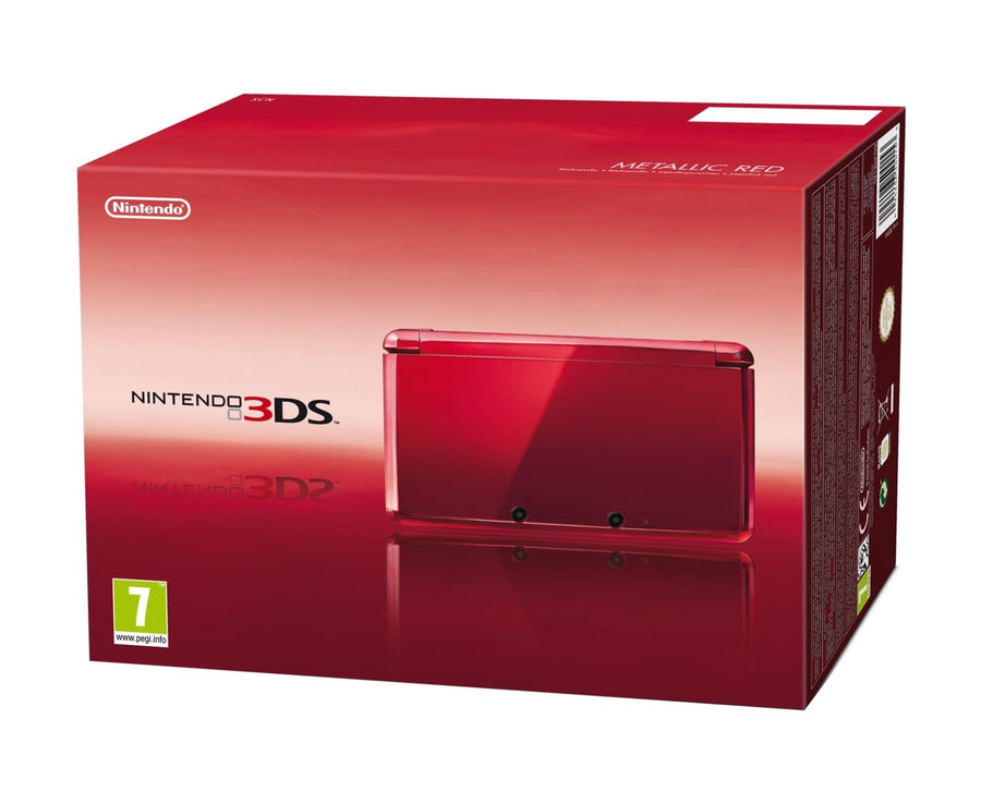 Nintendo-3DS Console - Rood / Metallic Red (In doos) Tweedehands