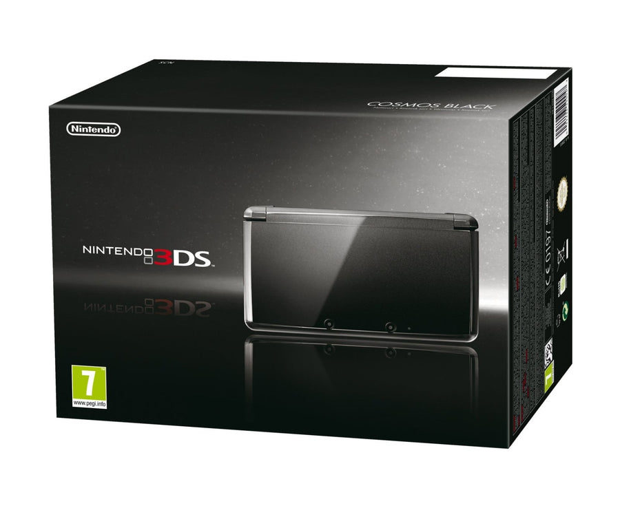 Nintendo-3DS Console - Zwart / Cosmos Black (In doos) Tweedehands