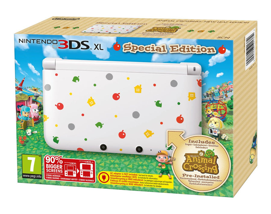 Nintendo-3DS XL Console - Animal Crossing New Leaf Edition (In doos) Tweedehands