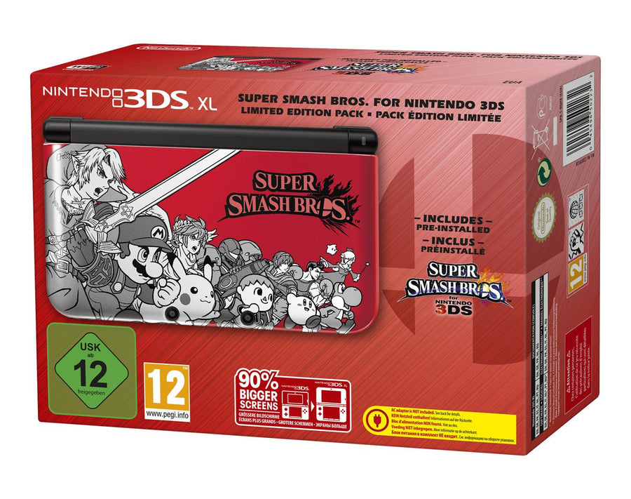 Nintendo-3DS XL Console - Super Smash Bros Edition (In doos) Tweedehands