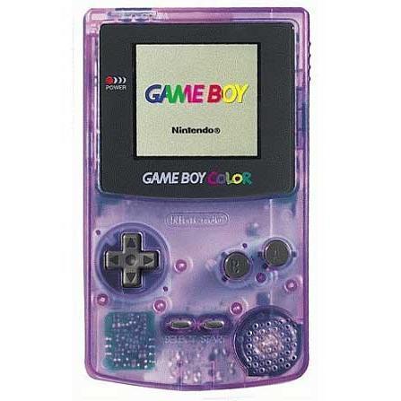 Nintendo-Game Boy Color Console - Transparant Paars Tweedehands