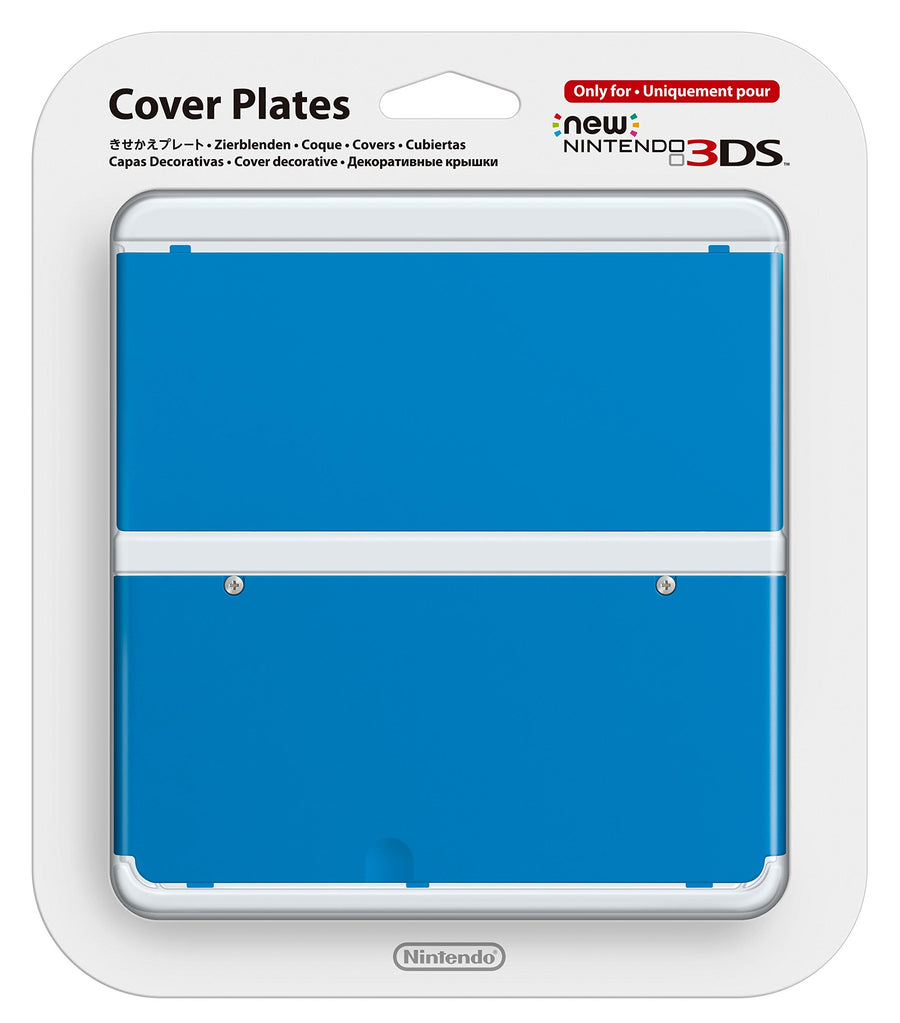 Nintendo-New 3DS Cover Plates - Blauw (Nieuw)