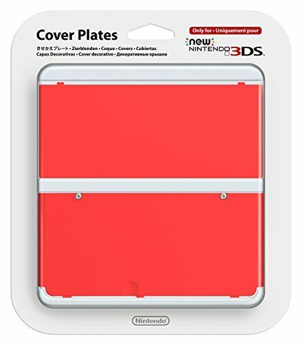 Nintendo-New 3DS Cover Plates - Rood (Nieuw)