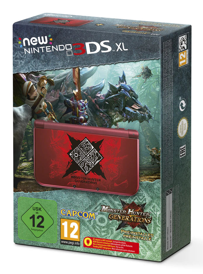 Nintendo-New 3DS XL Console - Monster Hunter Generations Edition (Nieuw)