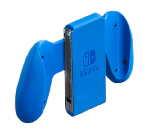 Nintendo-Switch Joy-Con Comfort Grip Controller - Blauw (Special Mario Edition) Tweedehands