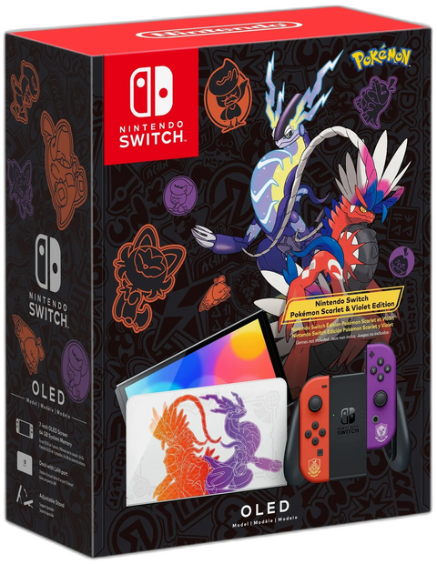 Nintendo-Switch OLED Console - Pokémon Scarlet & Violet Edition Tweedehands