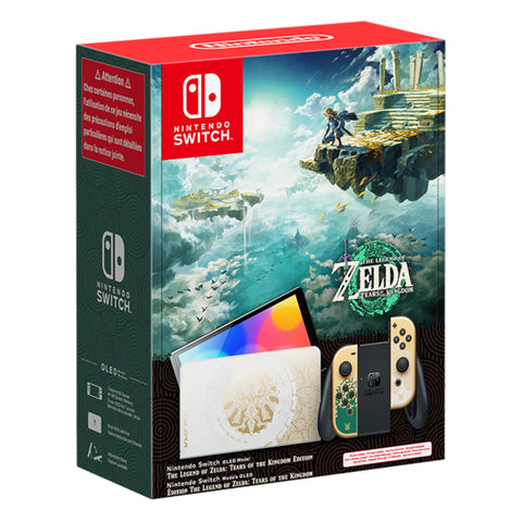 Nintendo-Switch OLED Console - The Legend of Zelda: Tears of the Kingdom Edition (In doos) Tweedehands