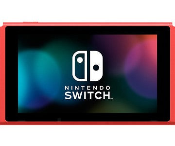 Nintendo Switch OLED console Mario Edition, rood, los scherm zonder Joy-Cons met Switch-logo op het scherm, tweedehands