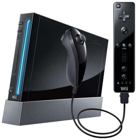 Nintendo-Wii Console - Zwart Tweedehands