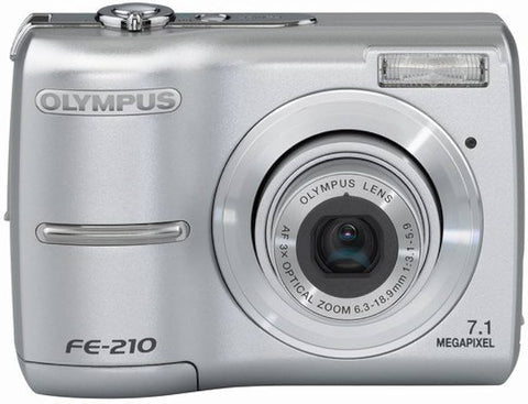 Olympus-FE-210 Digitale Compact Camera - Zilver (In doos) Tweedehands