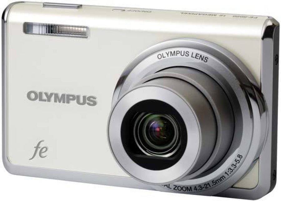 Olympus-FE-5020 Digitale Compact Camera - Wit-tweedehands