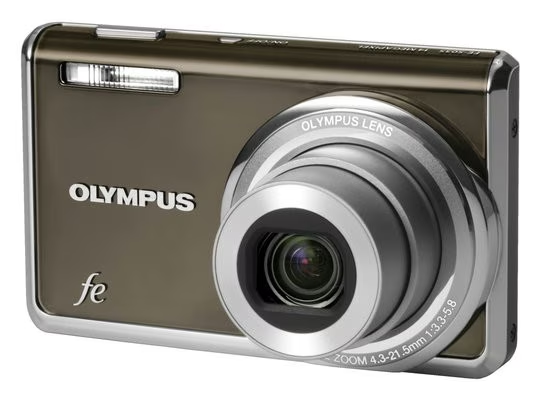 Olympus-FE-5035 Digitale Compact Camera - Grijs (In doos) Tweedehands