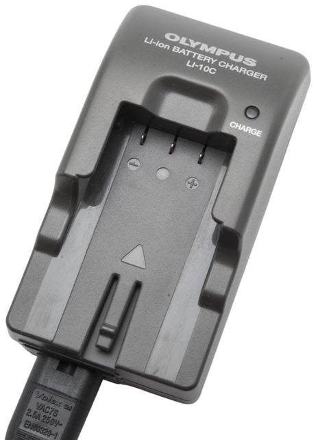 Olympus-LI-10C Acculader voor LI-10B en LI-12B Tweedehands