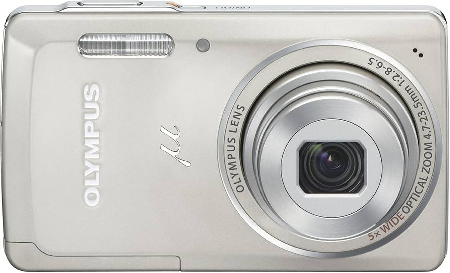 Olympus-Mju 5010 Digitale Compact Camera - Zilver Tweedehands
