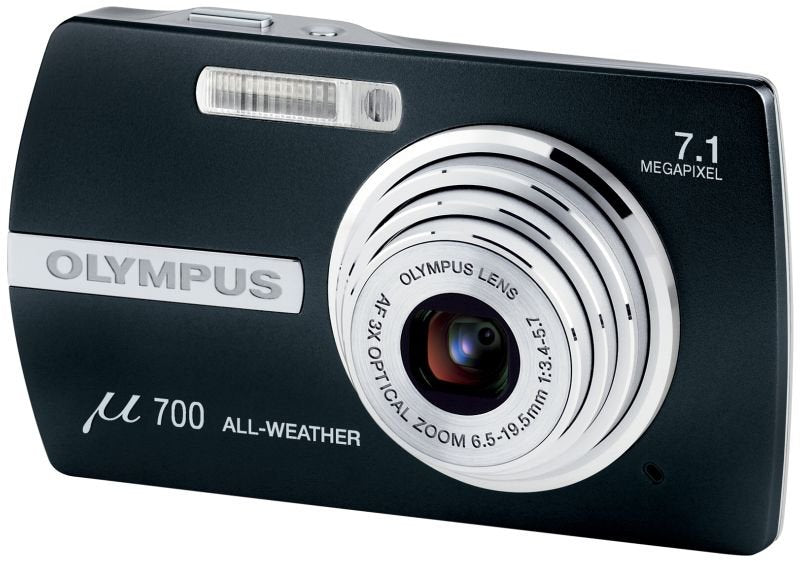 Olympus-Mju-Digital 700 Digitale Compact Camera - Zwart Tweedehands