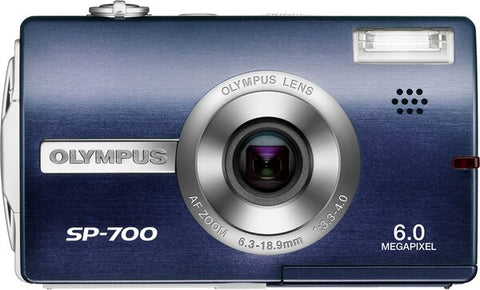 Olympus-SP-700 Digitale Compact Camera - Blauw Tweedehands
