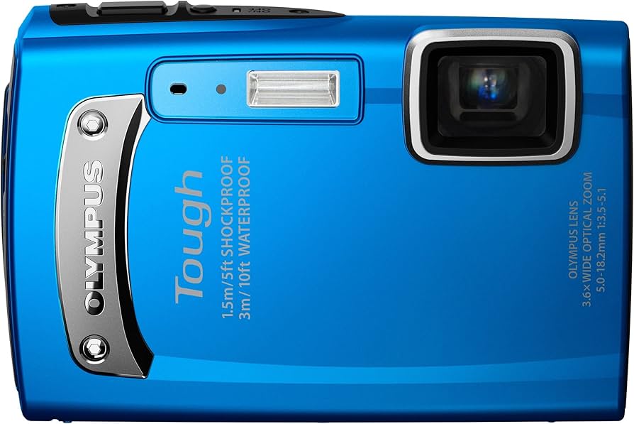 Olympus-Tough TG-320 Digitale Compact Camera - Blauw Tweedehands