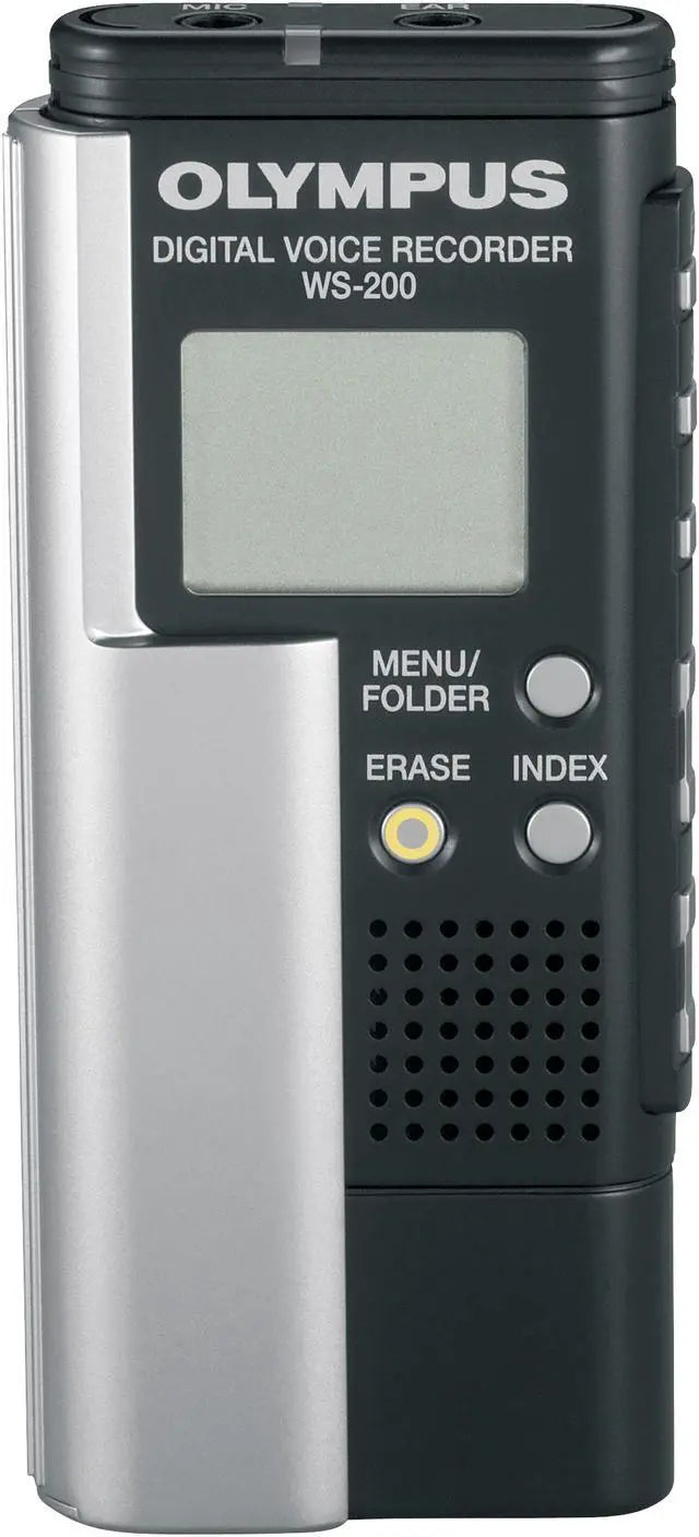 Olympus-WS-200S Digital Voice Recorder - Zwart (Nieuw)