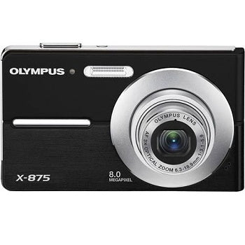 Olympus-X-875 Digitale Compact Camera - Zwart Tweedehands
