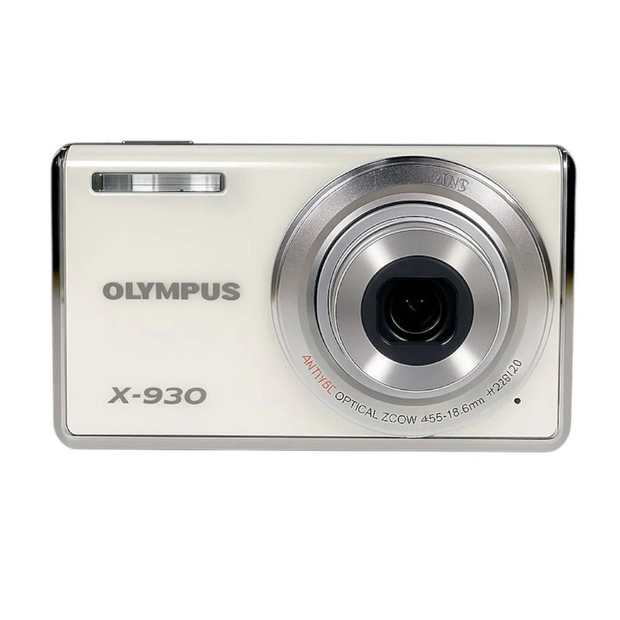Olympus-X-930 Digitale Compact Camera - Wit (In doos)-tweedehands