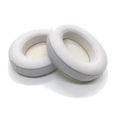 Oorkussens voor Beats Studio 3 Wireless / Studio 2, kleur Wit, 1 paar (2 kussens) op witte achtergrond