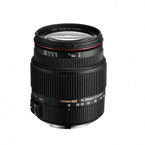 Sigma-Sigma 18-200mm F3.5-6.3 II DC OS HSM Lens voor Nikon DX (In doos)-tweedehands