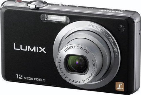 Panasonic-Lumix DMC-FS10 Digitale Compact Camera - Zwart Tweedehands