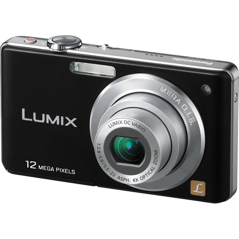 Panasonic-Lumix DMC-FS12 Digitale Compact Camera - Zwart Tweedehands