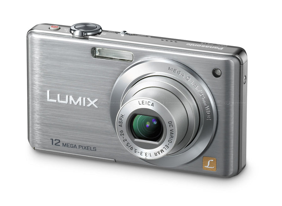 Panasonic-Lumix DMC-FS15 Digitale Compact Camera - Zilver (In doos) Tweedehands