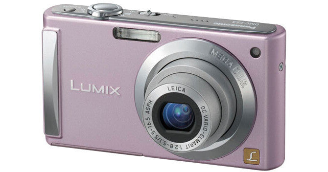 Panasonic-Lumix DMC-FS3 Digitale Compact Camera - Roze (In doos) Tweedehands