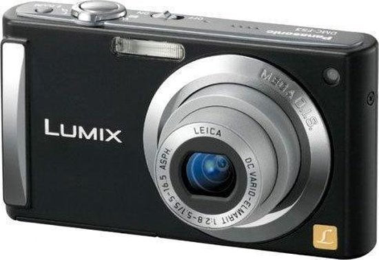 Panasonic-Lumix DMC-FS3 Digitale Compact Camera - Zwart (In doos) Tweedehands