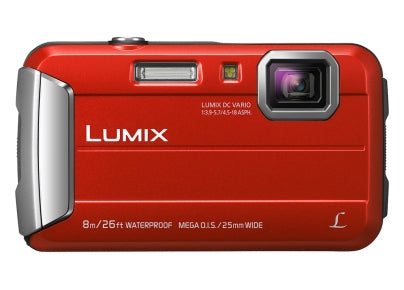Panasonic-Lumix DMC-FT30 Waterdichte Digitale Compact Camera - Rood Tweedehands
