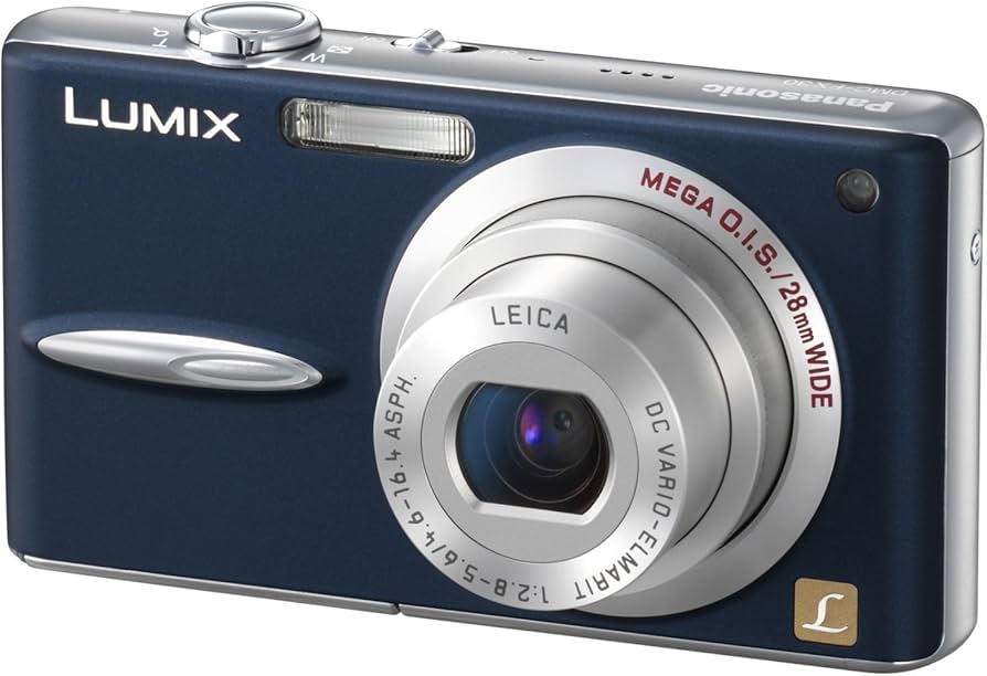 Panasonic-Lumix DMC-FX30 Digitale Compact Camera - Blauw Tweedehands