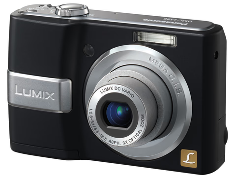 Panasonic-Lumix DMC-LS80 Digitale Compact Camera - Zwart-tweedehands