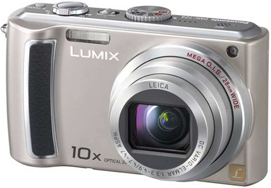 Panasonic-Lumix DMC-TZ4 Digitale Compact Camera - Zilver Tweedehands