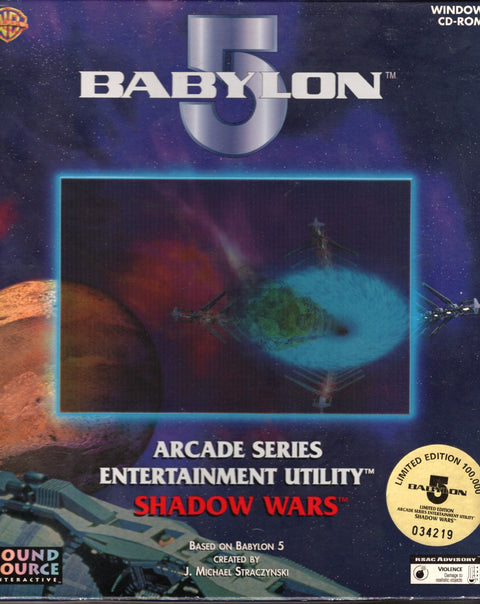 PC-Big Box - Babylon 5: Shadow Wars Tweedehands