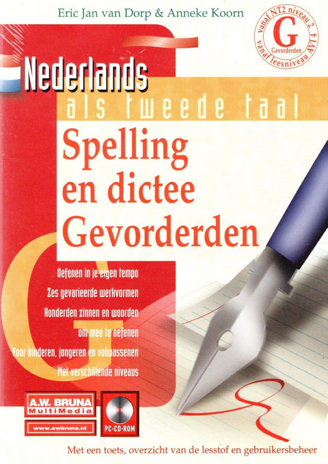 PC-Nederlands als tweede taal: Spelling en dictee - Gevorderden (Geseald)